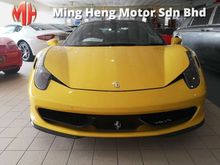 2012 Ferrari 458 Italia 4.5 Coupe Genuine Low Mileage