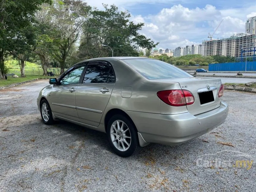 2006 Toyota Corolla Altis G Sedan
