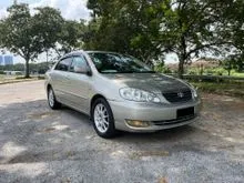 2006 Toyota Corolla Altis 1.8 G (A) *ORIGINAL LOW MILEAGE/ EXCELLENT CONDITION