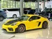 Recon 2022 Porsche 718 4.0 Cayman GT4 RS Coupe ( 81 MILEAGE ONLY NEW CAR CONDITION )