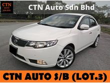 2013 KIA NAZA FORTE SX 1.6 (A) 6 SPEED PADDLE SHIFT DVD PLAYER PUSH START KEYLESS FULL SERVIE RECORD 54000KM