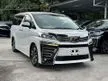 Recon 2019 Toyota Vellfire 2.5 Z G Edition MPV