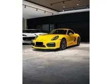 2013 Porsche Cayman 2.7 Standard Coupe Yellow on Black (981) Odo 19 Rb (TERMURAH)