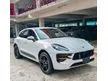 Recon 2019 Porsche Macan 2.0 SUV SPORT DESIGN KIT 40K+ KM 14WAYS FULL LEATHER SEAT 4 CAMERA BORDEAUX RED PDLS HEADLIGHT SAFETY KIT KEYLESS PACK UNREGISTER