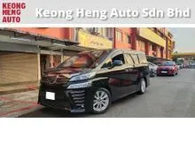 2018 Toyota Vellfire 2.5cc ZA MPV (A) REG DEC 2019, 1 CAREFUL OWNER, L/MIL - 78K KM, 7 SEAT, 2 P/DOOR, FREE 2 YEARS CAR WARRANTY, 18 S/RIMS