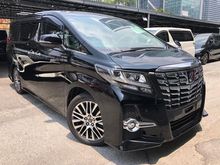 2017 Toyota Alphard 2.5 G S C Package MPV 2.5 SC *ALPINE ROOF MONITOR (UNREGISTERED)