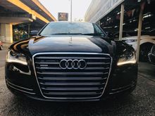 AUDI A8L 3.0 S-LINE NEW FACELIFT 1 YEAR WARRANTY 2012,CRYSTAL BLACK IN COLOUR,POWER BOOT,SUN ROOF,SMOOTH ENGINE,DVD PLAYERS,ONE DATO OWNER