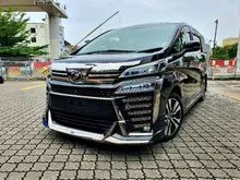 (FREE 1+1 WARRANTY) (HIGH LOAN APPLICABLE) 2019 Toyota Vellfire 3.5 Z G Edition MPV