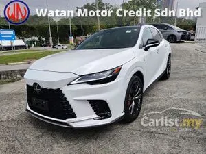 2024 Lexus RX 350 2.4 F Sport Panoramic Roof 360 Camera 3,000km Grade 5A ( Promotion Free Tinted & Coating )