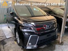 2015 Toyota Vellfire 2.5 ZA(A)JBL SUNROOF PRE-CRASH POWERBOOT 4CAM UNREG