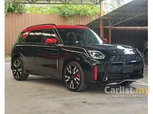 2024 MINI Countryman 2.0 John Cooper Works ALL4 SUV, GRADE 5A, ORI 18K KM, HARMON KARDON SOUND, 360 CAMERA, HUD, BSA, APPLE CAR PLAY, POWER BOOT