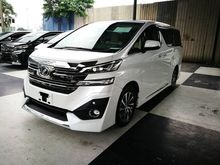 2017 Toyota Vellfire 3.5 VL Spec (UNREG)
