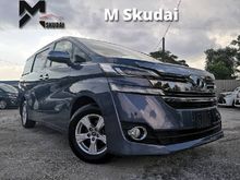 2015 Toyota Vellfire 2.5 X SPEC 8 SEATER 2 PD FREE 5 YRS TOYOTA WARRANTY!!!