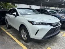 2022 Toyota Harrier 2.0 S Unregsitered with MAX LOAN, CASH REBATE,