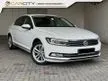 Used 2018 Volkswagen Passat 1.8 280 TSI Comfortline PLUS (A) 3 YEARS WARRANTY POWER BOOT PADDLE SHIFT LED LAMP AND DAYLIGHT MEMORY SEAT