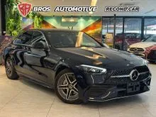 BUY CHEAPER UNREG 2022 Mercedes Benz C200 1.5 AMG JAPAN SPEC (360cam,HUD) Nautic Blue Metallic