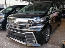 2016 Toyota Vellfire 2.5 ZG