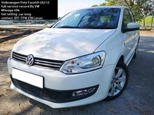 2014 Volkswagen Polo 1.6 Hatchback MILEAGE 45k car king full service record