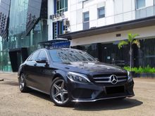 2017 Mercedes-Benz C200 2.0 AMG Sedan Mercy C 200, Km21rb, Genap, Tdp135jt, pjk Nov 2021