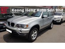 2003 BMW X5 3.0 SUV (A) REG 2003, CAREFUL OWNER, 2 ELECTRIC SEAT, LEATHER SEAT, 17