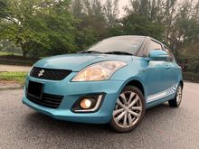 2016 Suzuki Swift 1.4 GLX Hatchback ONE LADY OWNER FULL SUZUKI SERVIES RECORD LOW MILEAGE
