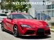 Recon 2019 Toyota GR Supra 3.0 RZ Spec Coupe Auto Unregistered READY STOCK WELCOME VIEW LOW MILEAGE TIP TOP CONDITION FIRST COME FIRST SERVE