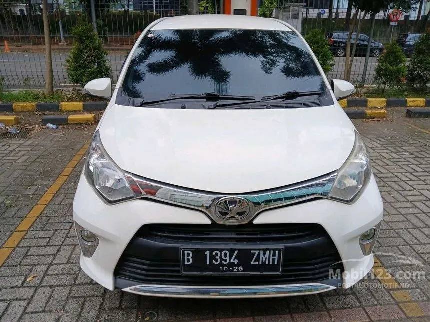Jual Mobil Toyota Calya 2016 G 1.2 di Jawa Barat Automatic MPV Putih Rp 107.000.000
