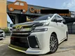 Used 2017 Toyota Vellfire 2.5 Z G Edition MPV (A) FULL SPEC, FREE CONVERT TO FACELIFT MODEL, PILOT SEAT, TIP