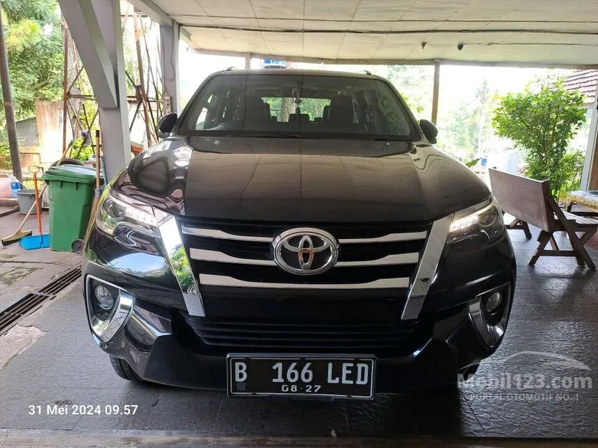 Jual Mobil Toyota Fortuner 2017 VRZ 2.4 di DKI Jakarta Automatic SUV Hitam Rp 377.000.000