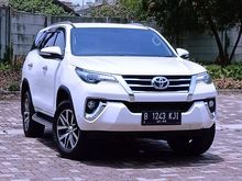 FORTUNER VRZ TRIPTONIC Diesel 2017 Putih, KM Low, Super Mulus Luar Dalam, Siap Pakai, ISTIMEWA