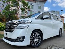 2015 Toyota Vellfire 2.5 G Van Wagon