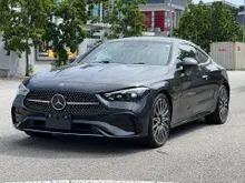 2024 Mercedes-Benz CLE200 2.0 Coupe Japan Spec Unregistered Burmester Sound System Sun Roof AMG Line 360 Surround Camera Low Mielage