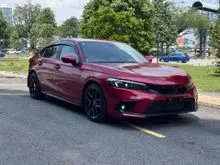 2024 FL1 9K KM 6 SPEED MANUAL BOSE SOUND BSM LEATHER ELECTRONIC SEAT APPLE PLY DIGITAL METER Honda Civic EX 1.5 Hatchback UNREG