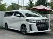 Recon 2020 TOYOTA ALPHARD 2.5SC Full Spec 3LED SUNROOF with 5yrs Warranty Unlimited Mileage - Cars for sale