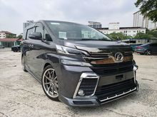 2015 Toyota Vellfire 2.5 Z SPEC,BODYKIT,SPORT RIM 20INCH,15 UNREG