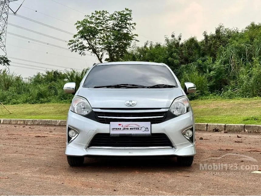 Jual Mobil Toyota Agya 2014 G 1.0 di DKI Jakarta Manual Hatchback Silver Rp 85.000.000