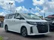 Recon FREE 5YEARS WARRANTY 2019 JBL 360 CAMERA Toyota Alphard 2.5 G S C Package MPV