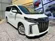 Recon 2021 TOYOTA ALPHARD 2.5 S SPEC (8 SEATER) PANORAMIC ROOF WITH APPLE CAR PLAY AND ANDROID