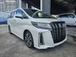 Recon 2021 Toyota Alphard 2.5 SC UNREG DIM BSM ROOF MONITOR