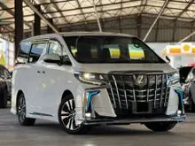 2022 Toyota Alphard 2.5 G S C Package MPV (A) FULL MODELLISTA ,LOW MILEAGE ,SUNROOF ,POWERBOOT