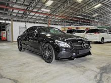 2017 Recon Mercedes-Benz C300 2.0 AMG Coupe Panoramic Roof Burmester Sound 360 Views 4 Cameras With 4 Years Warranty