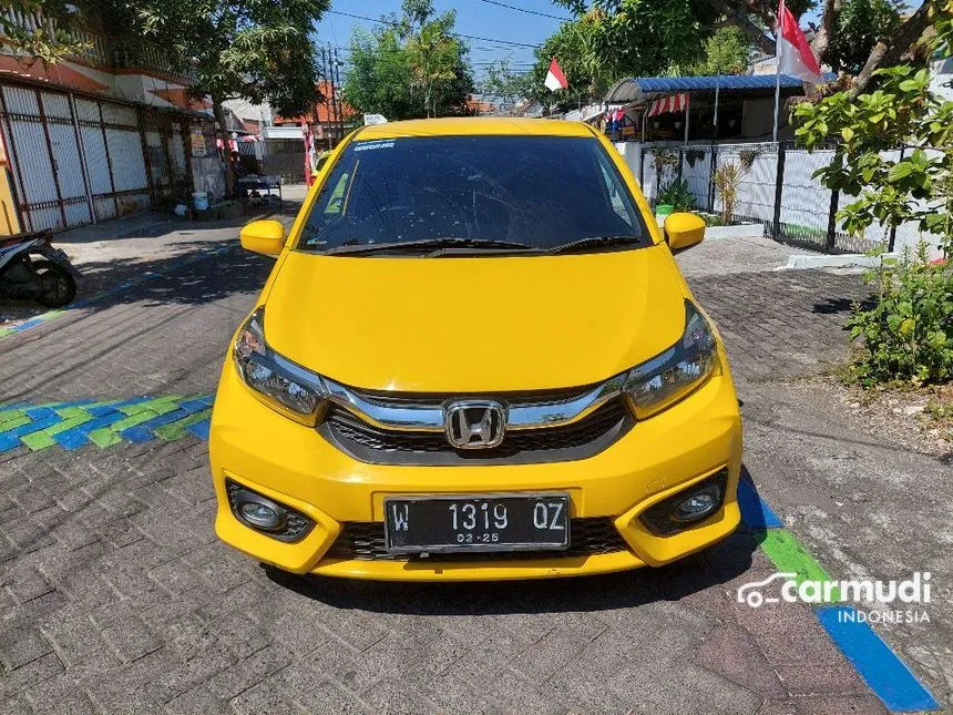 Jual Mobil Honda Brio 2020 Satya E 1.2 di Jawa Timur Automatic Hatchback Kuning Rp 150.000.000