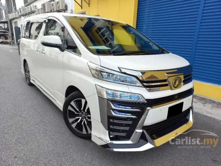 2019 Toyota Vellfire Z G Edition MPV