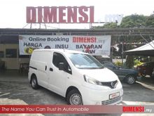2015 Nissan NV200 1.6 Panel Van (A) NO PROCESSING FEE