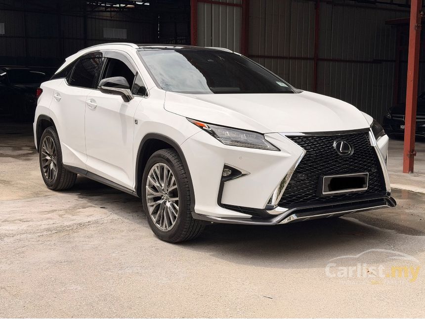 Used 2017 Lexus RX 200t 2.0 F Sport SUV - Carlist.my