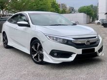 2018 Honda Civic 1.5 TC VTEC Premium Sedan TC-P TURBO FULL SERVICE RECORD LOW MILEAGE
