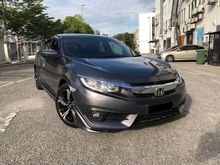 2018 Honda Civic 1.5 TC VTEC Premium Sedan TC-P TURBO FULL SERVICE RECORD LOW MILEAGE