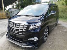((FAST LOAN ~ MIN.DEPOSIT)) ^^PRICE NEGO, CAR ANYTIME LET GO**Toyota ALPHARD 2.5 S-SPEC (A)