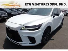 2023 Lexus RX 350 2.4 F Sport Handling SUV INCOMING STOCK OPEN BOOKING NOW