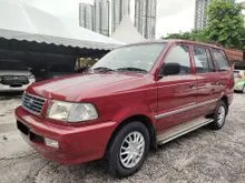 TOYOTA UNSER 1.8 (M) GLI 1OWN CASH BUYER ORI PAINT 2001